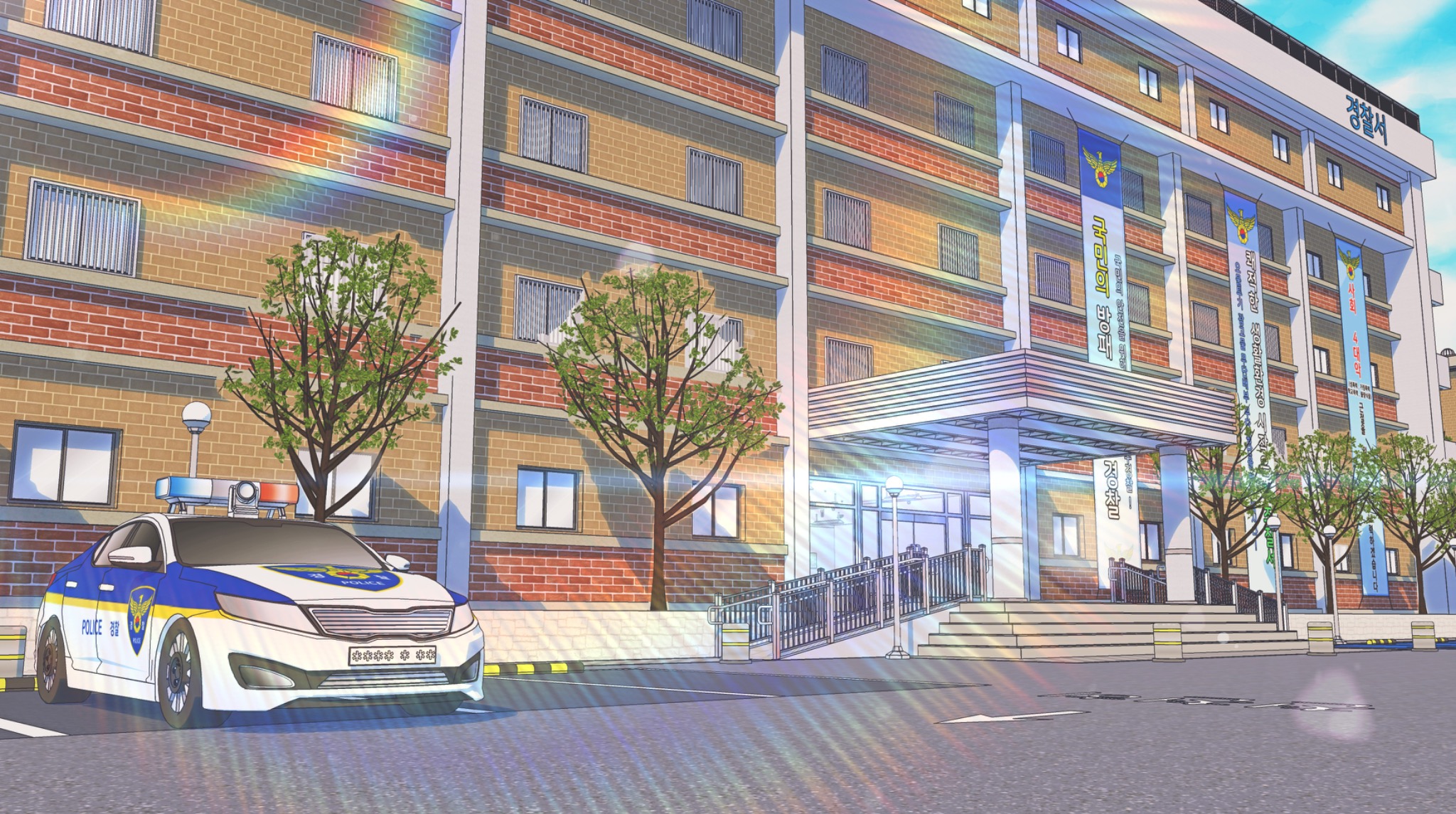 Webtoon background work 5