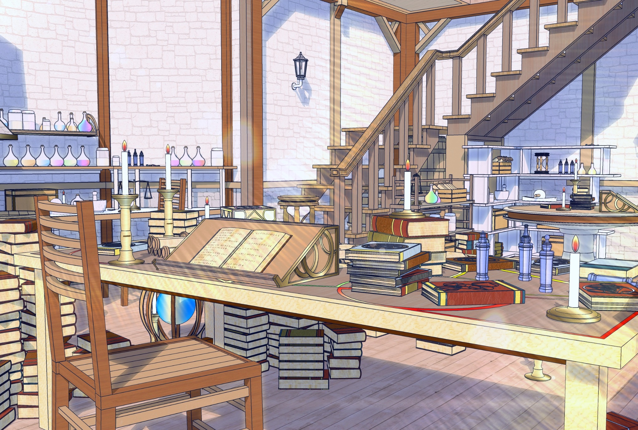 Webtoon background work 7