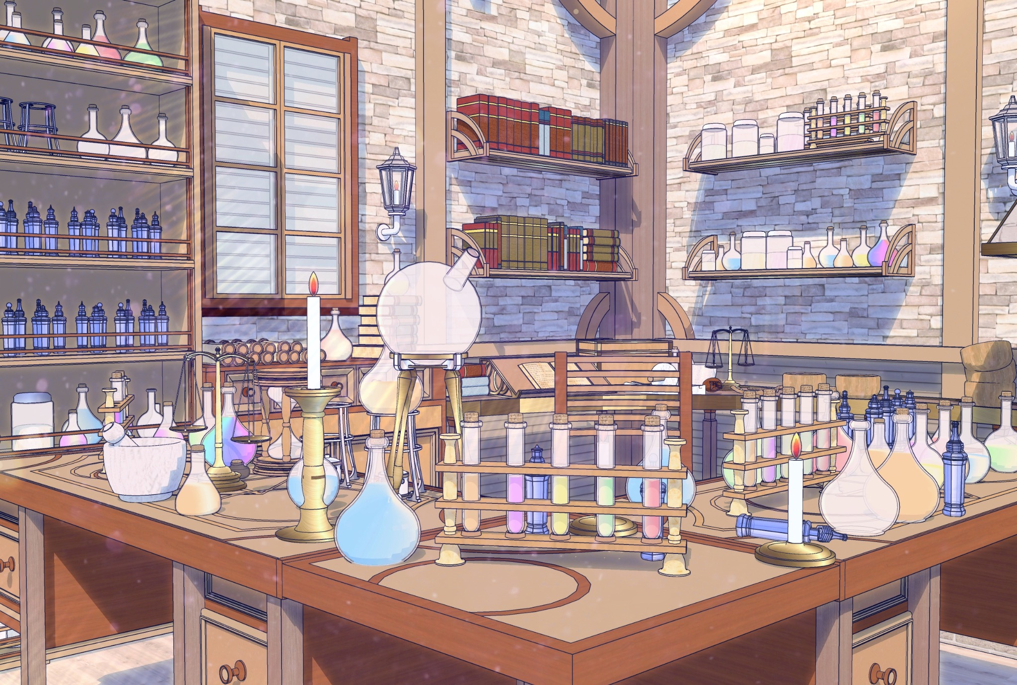 Webtoon background work 8