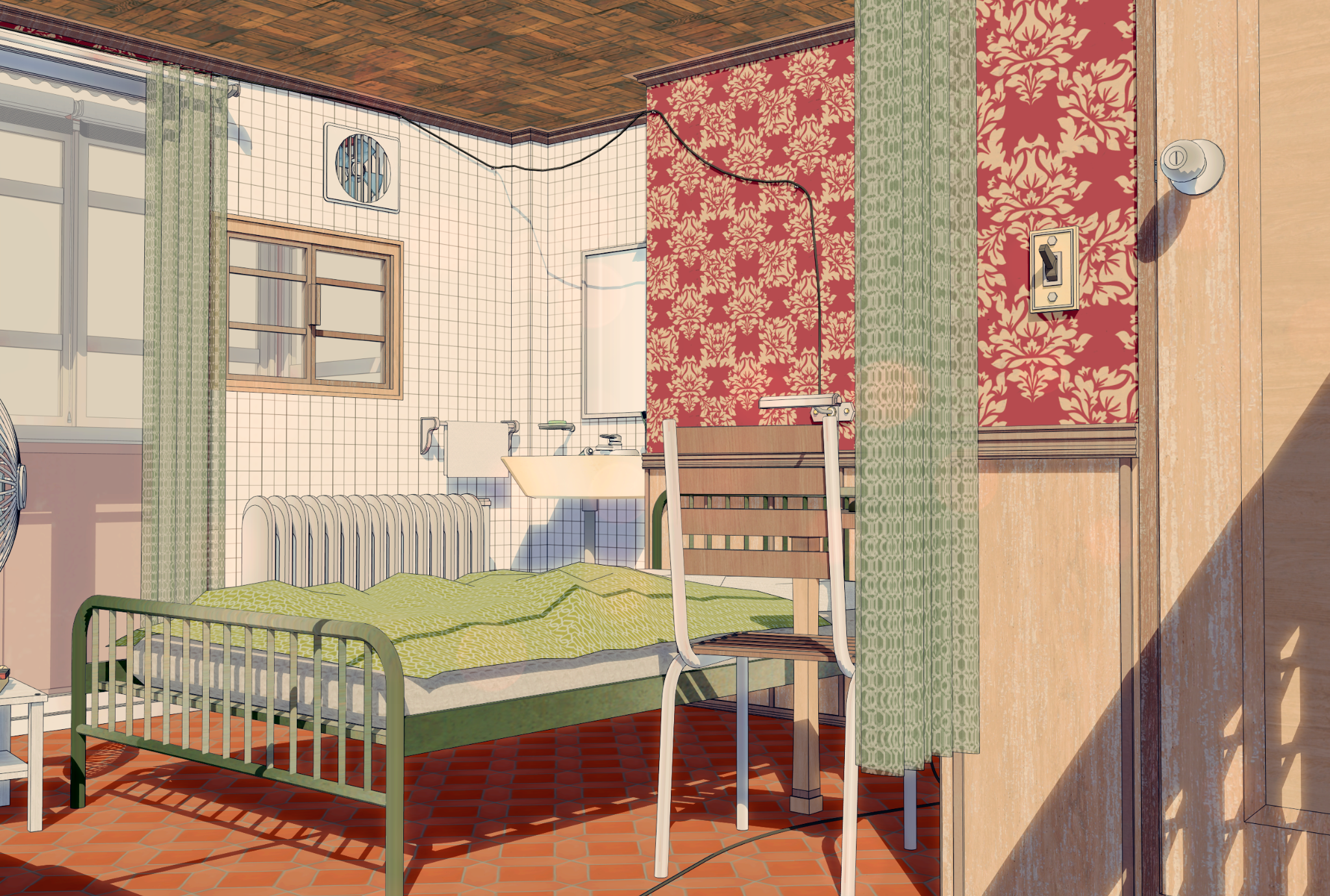 Webtoon background work 9