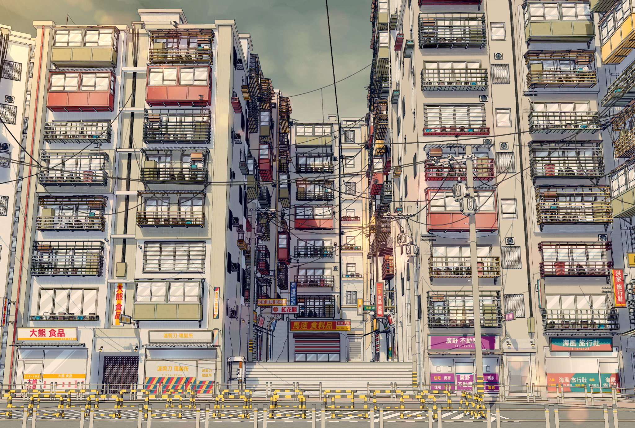 Webtoon background work 10